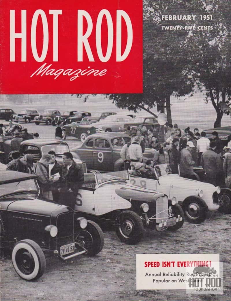 Hot Rod Cover Feb 1951