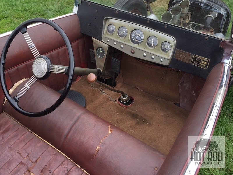 Isky's Roadster Interior