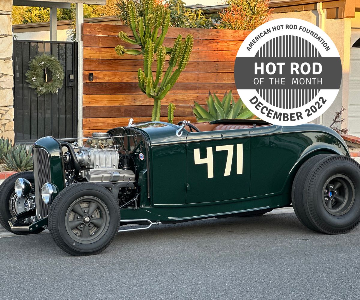 AHRF Hot Rod of the Month December 2023 Lou Stands