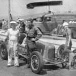 HAI_172_Gil Pierson and Hal Cole at Oakland Speedway