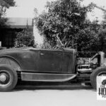 DLC_034_Dorman Castle house and Hot Rod, Glendale &#039;40